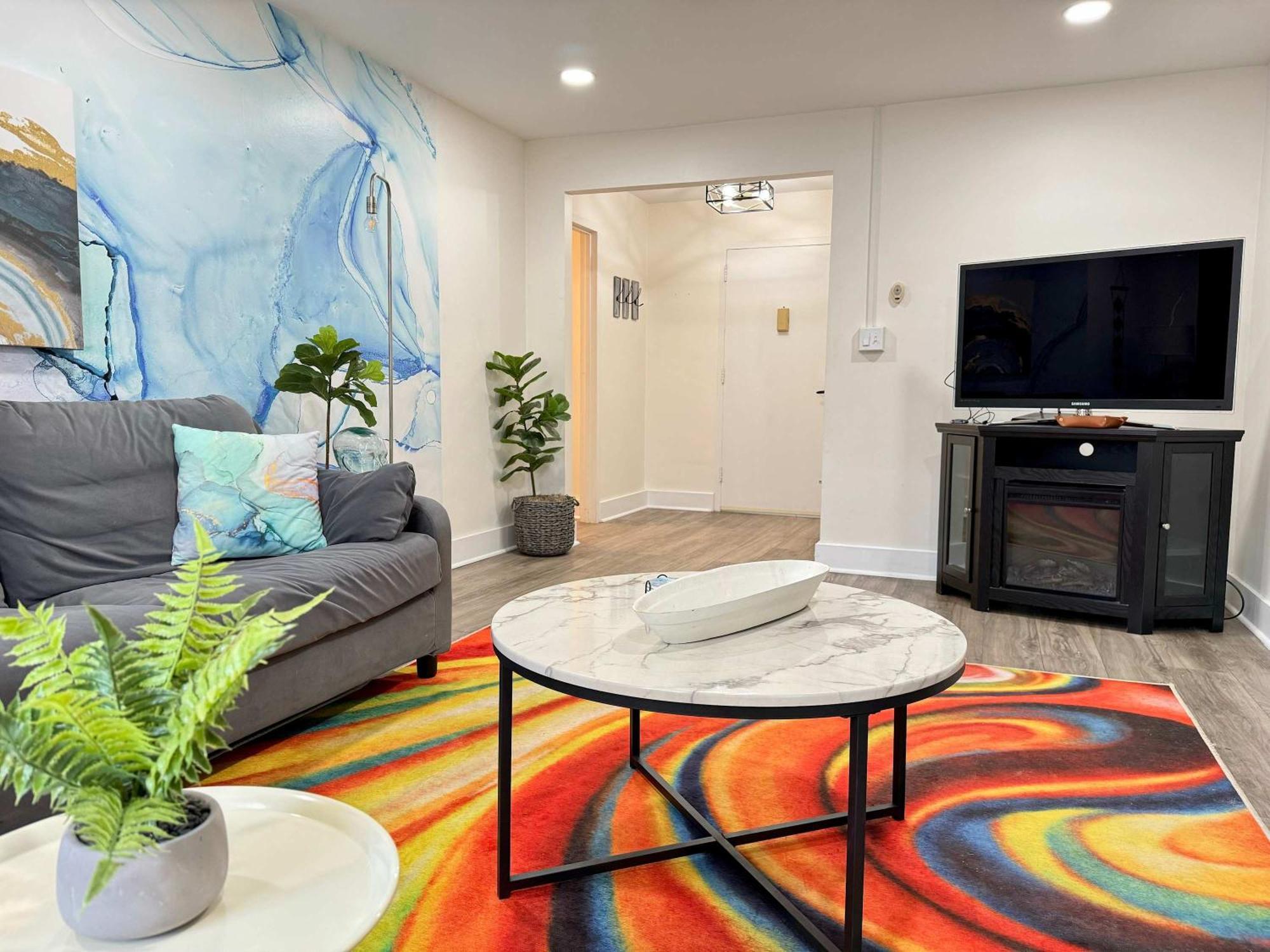 2B1B Modern Downtown Atl Condo W 1 Free Parking Lm1007 亚特兰大 外观 照片