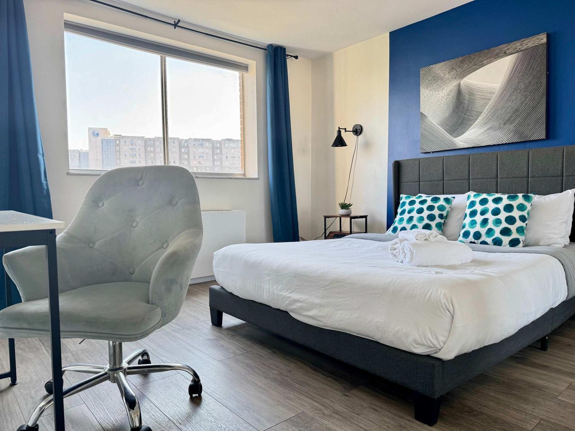 2B1B Modern Downtown Atl Condo W 1 Free Parking Lm1007 亚特兰大 外观 照片