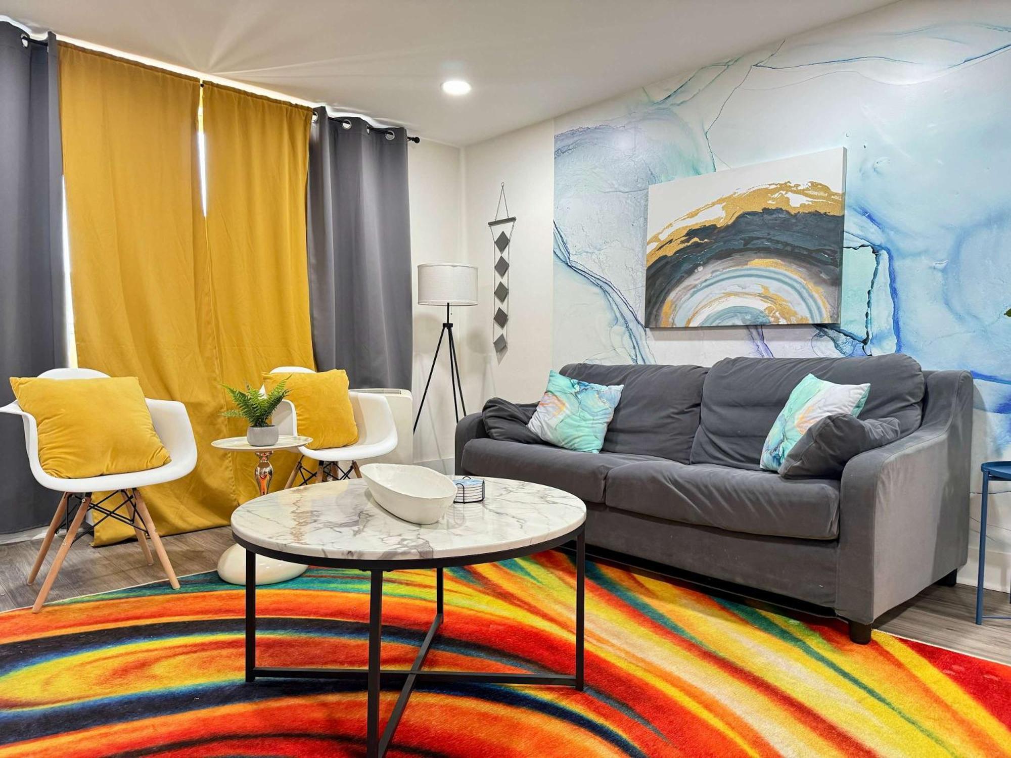 2B1B Modern Downtown Atl Condo W 1 Free Parking Lm1007 亚特兰大 外观 照片